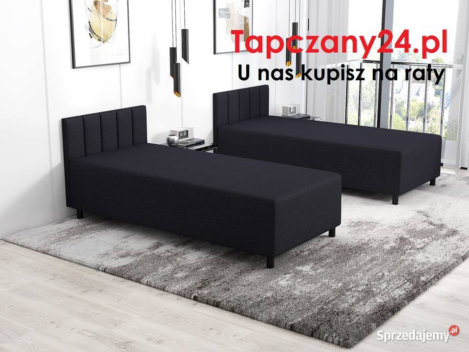 Łóżko jednoosobowe Tapczan do spania z materacem Słupsk