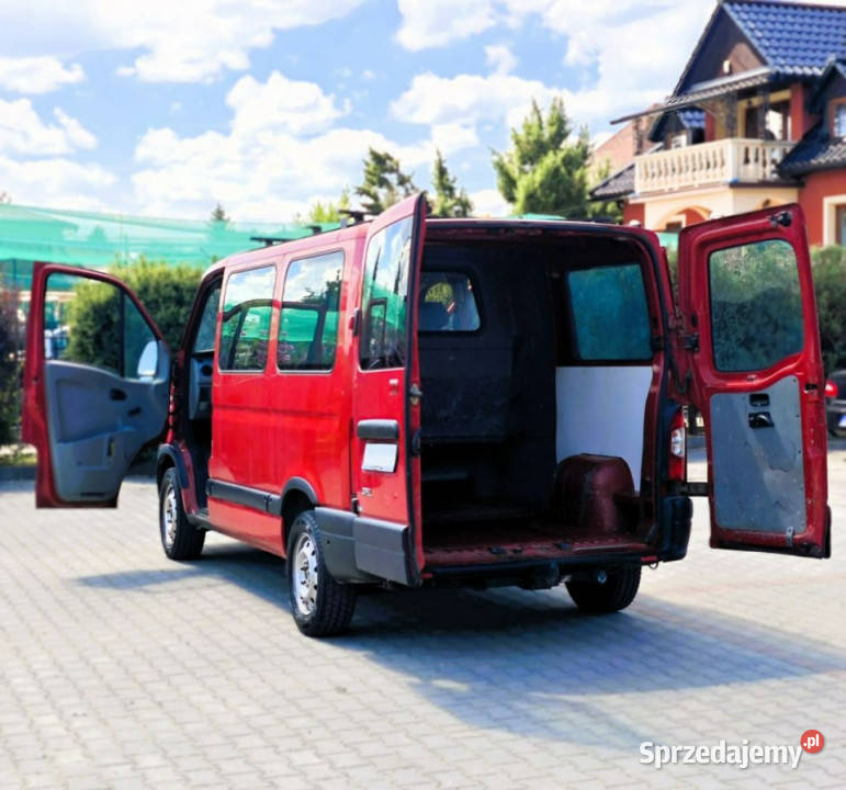 Opel Movano Brygadówka 6 osób 242830km Nowy Sącz