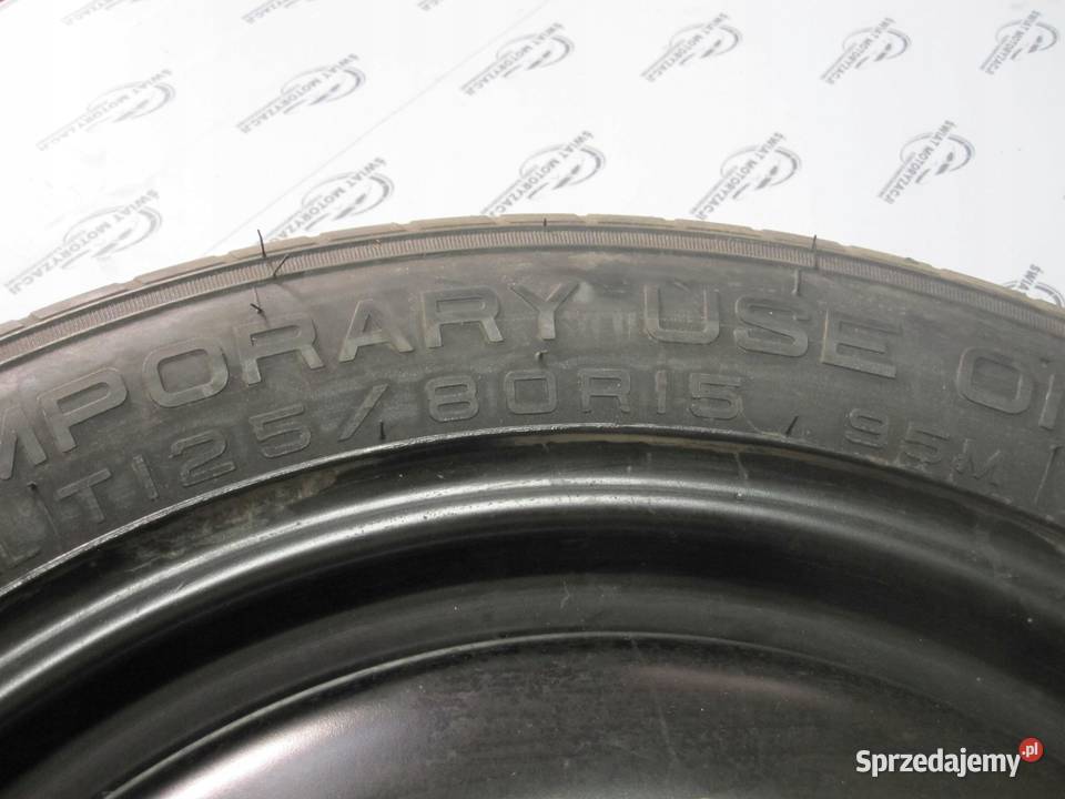 FORD FOCUS MK1 I koło dojazdowe 1258015 95M Koła dojazdowe