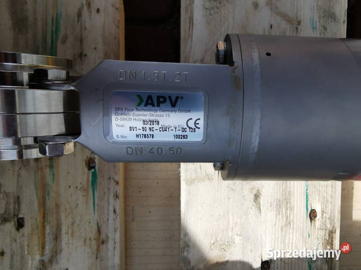 Zawór klapowy serii Sv1 z modułem sterowania Pozostałe Błonie