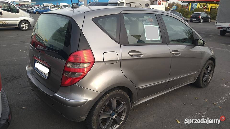mercedes A klasa 2007r 15 benzyna manualna Szczecin