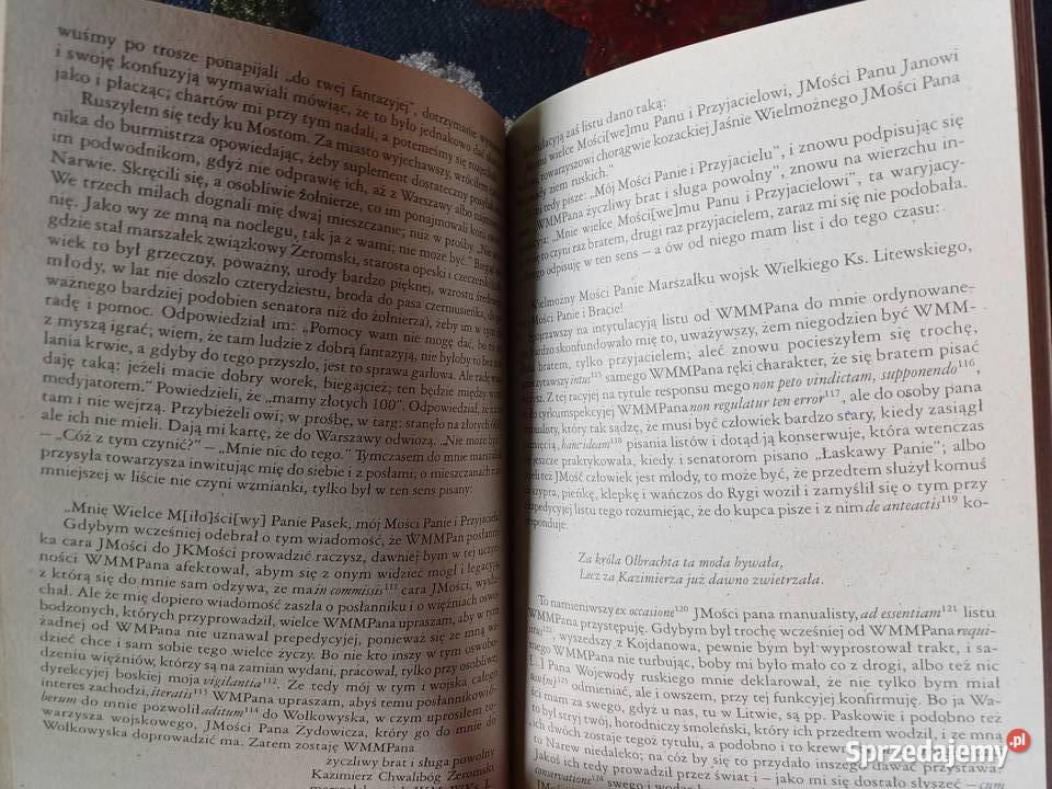 Pamiętniki Jan Chryzostom Pasek małopolskie Kraków