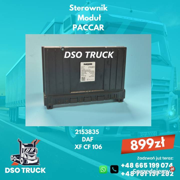 Sterownik Modul VECU PACCAR 2153835 DAF XF CF Zawichost