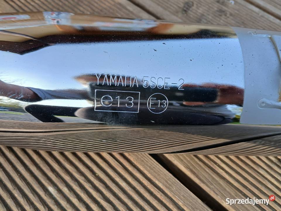 Yamaha Drag Star 1100 wydech tłumik końcówka mazowieckie Warszawa sprzedam