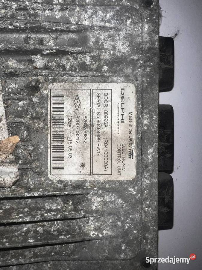 komputer moduł renault clio 15dci Komputery Ostrów Wielkopolski