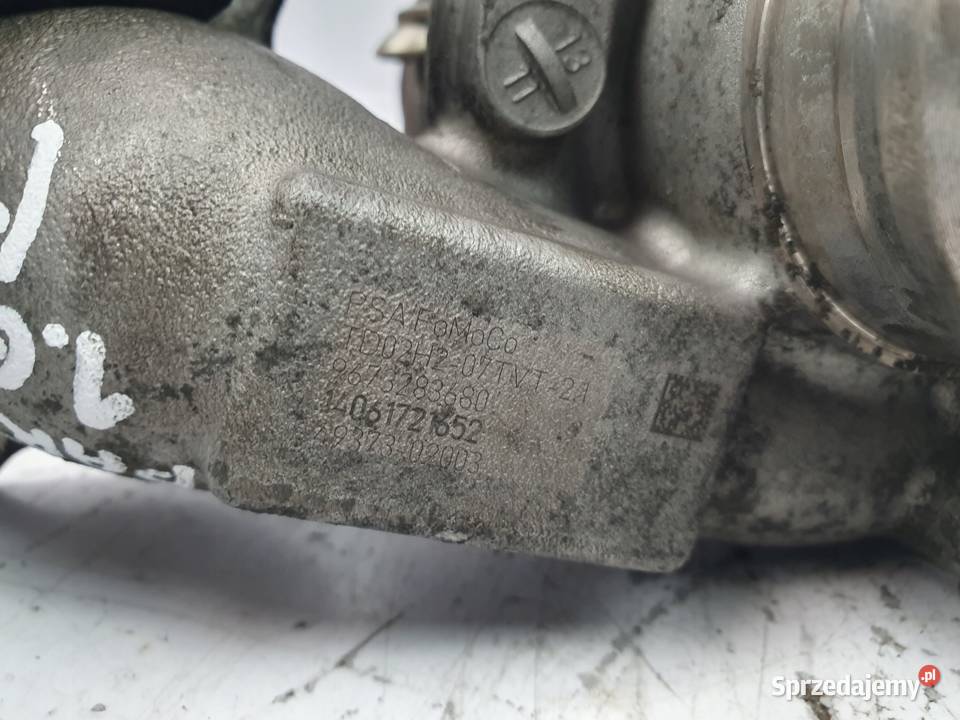 TURBOSPRĘŻARKA Peugeot Partner 16 HDI 9673283680 osobowe Chełm