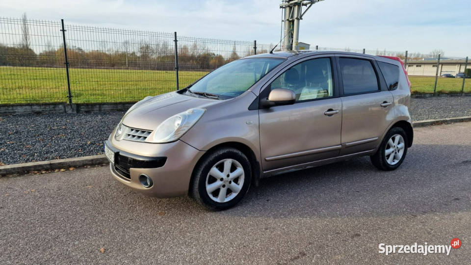 Nissan Note 15DCi 2007r Klima 204 Ekonomiczny I Pabianice
