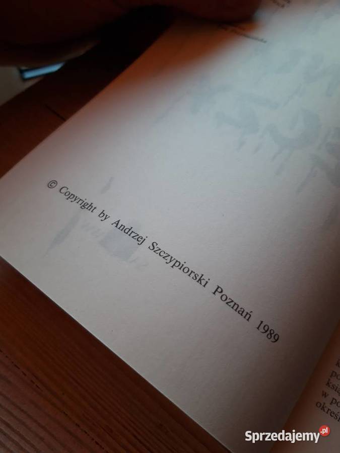 Z notatnika stanu rzeczy Andrzej Szczypiorski Antykwariat Bielsko-Biała