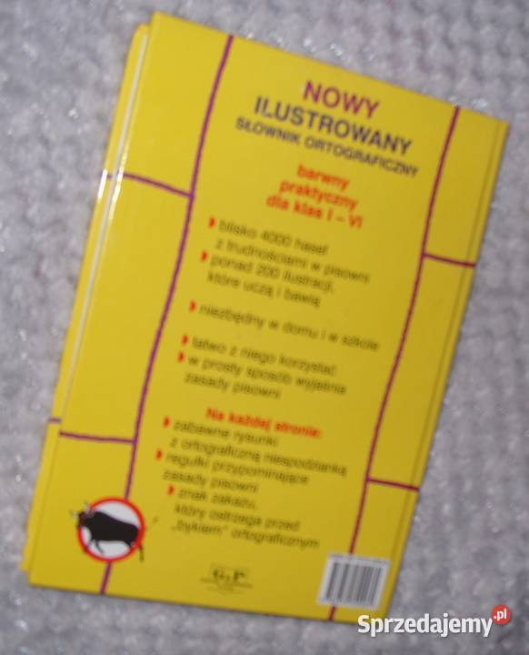Nowy Ilustrowany Słownik Ortograficzny klas IVI Rawicz sprzedam
