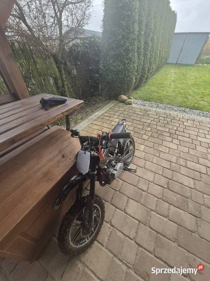 Pocket bike 50cc2t kupiony w polskim salonie Mikołów