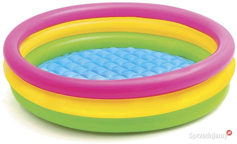 Basenik tęcza miękkie dno 131L 114x25 57412 ND Gaszowice