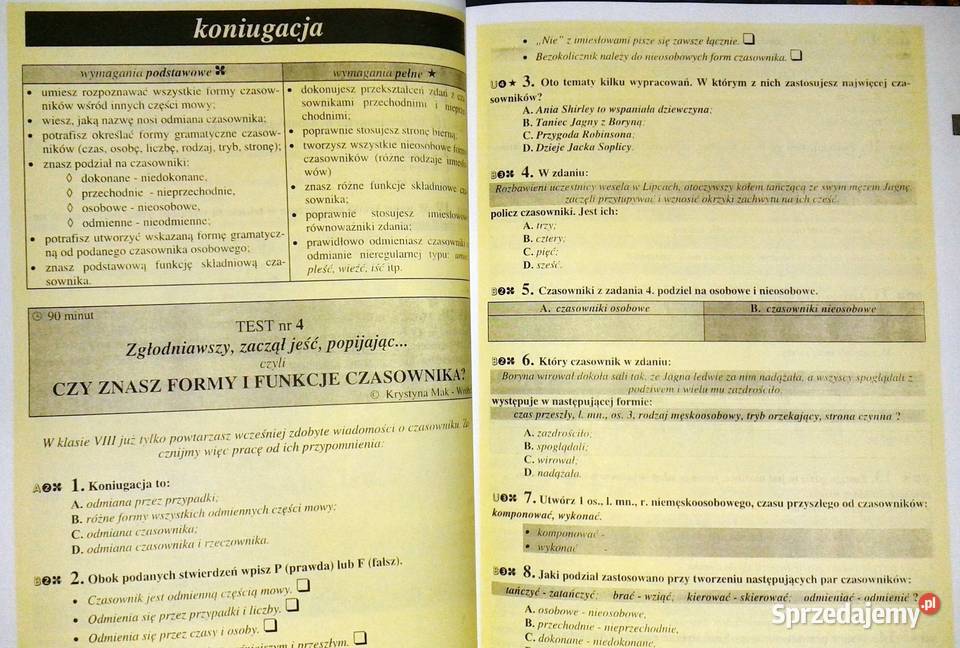 Przepustka do liceum Język polski Z Lisiecka K Chełm sprzedam