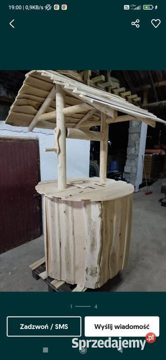 Studnia ogrodowa drewniana Studnie ozdobne Kolbuszowa