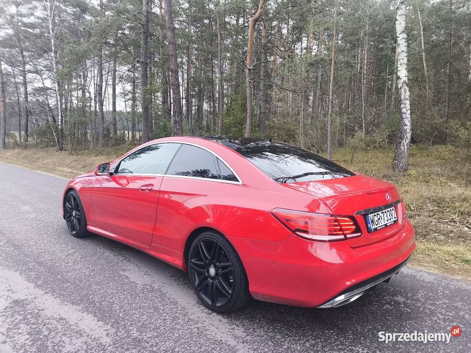 Mercedes E350 Coupe AMG 30 Diesel Skóry Full Ciechanowiec