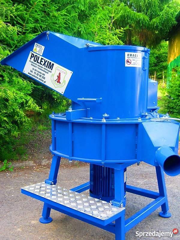 RĘBAKOMŁYN NOŻOWO BIJAKOWY z dwoma zasypami Moc Biznes i Przemysł Izdebki