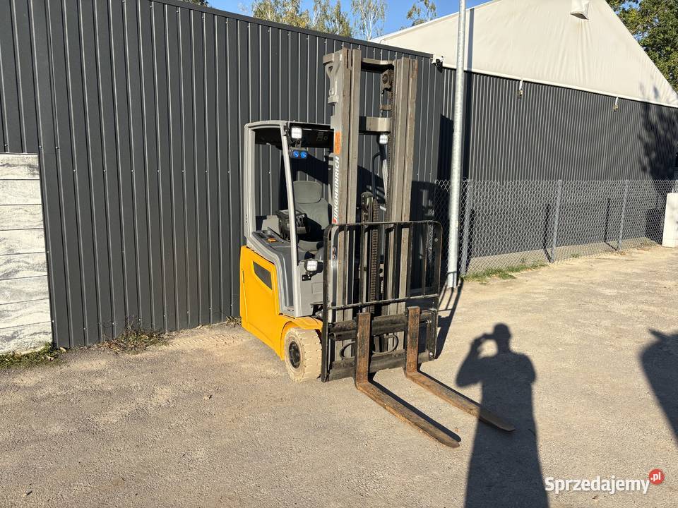 Jungheinrich EFG 215 550 DZ Triplex 2019r 1500 mazowieckie Tłuszcz