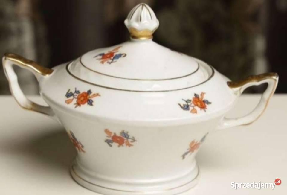 SORAU ŻARY model ASTORIA talerze elementy Porcelana i szkło łódzkie Pabianice