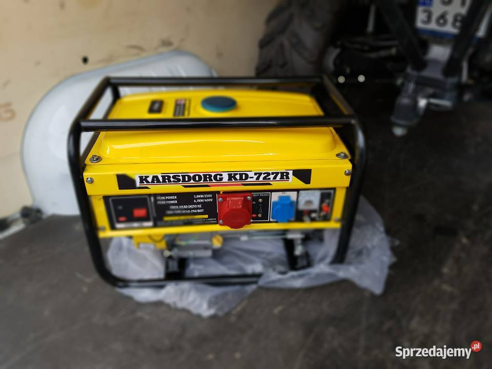 Agregat prądotwórczy KARSDORG KD727R Zadry