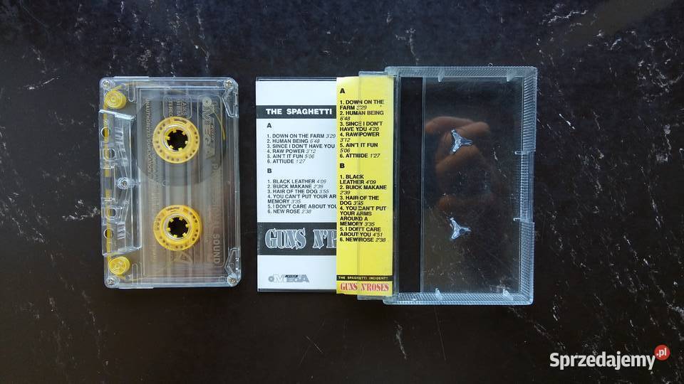 Kaseta Guns N Roses The spaghetti incident Siemiatycze