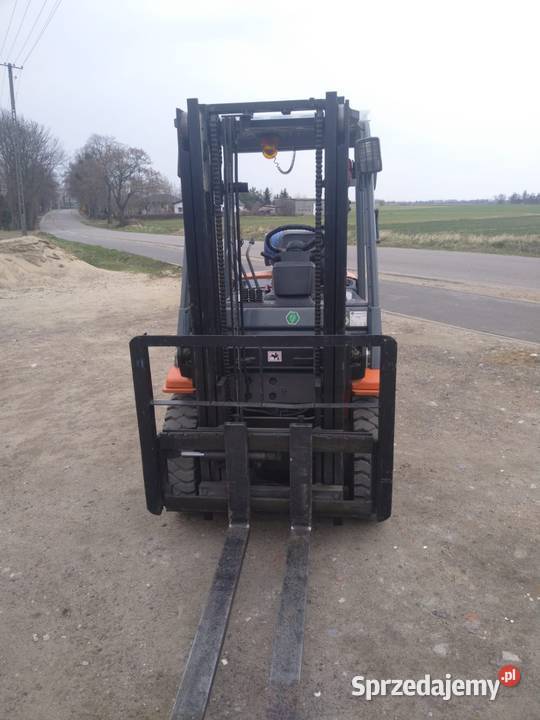 Wózek widłowy TOYOTA 7FG25 2006 LPG super stan małopolskie Maków Podhalański