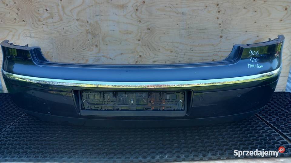 VW PHAETON ZDERZAK TYŁ LR7W PDC Zbierkowo sprzedam