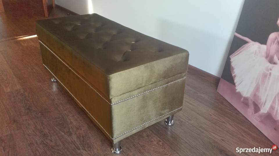 NOWOŚĆ Pufa siedzisko stylowe eleganckie styl 48cm wielkopolskie