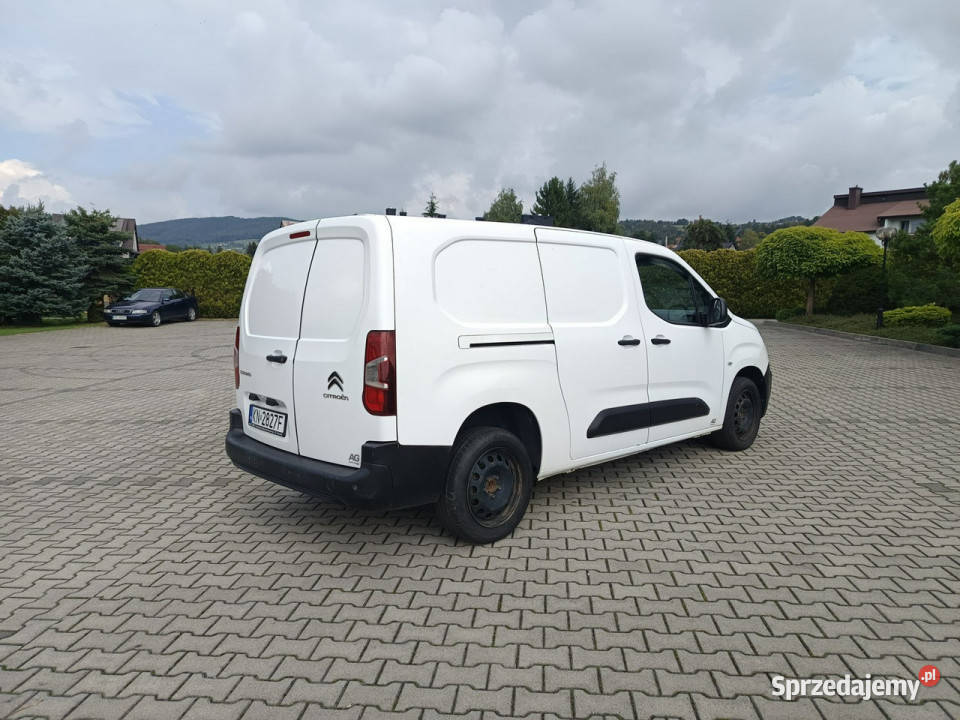 Citroen Berlingo VAN XL 15 BlueHDI 1021 rej 2021 nieuszkodzony