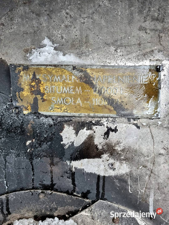 Zbiornik do magazynowania emulsji Tomaszów Lubelski