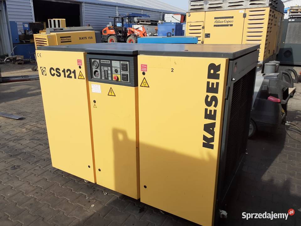 Sprężarka śrubowa KAESER CS121 75kW 115m3min Wilków sprzedam