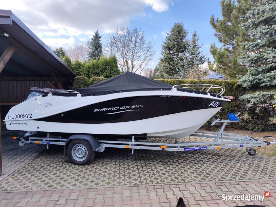 Łódź motorowa Barracuda 545 Open Honda 100 lubelskie Lublin sprzedam