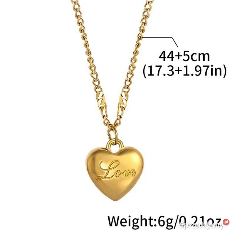 Łańcuszki serce bądź wąż Czemierniki