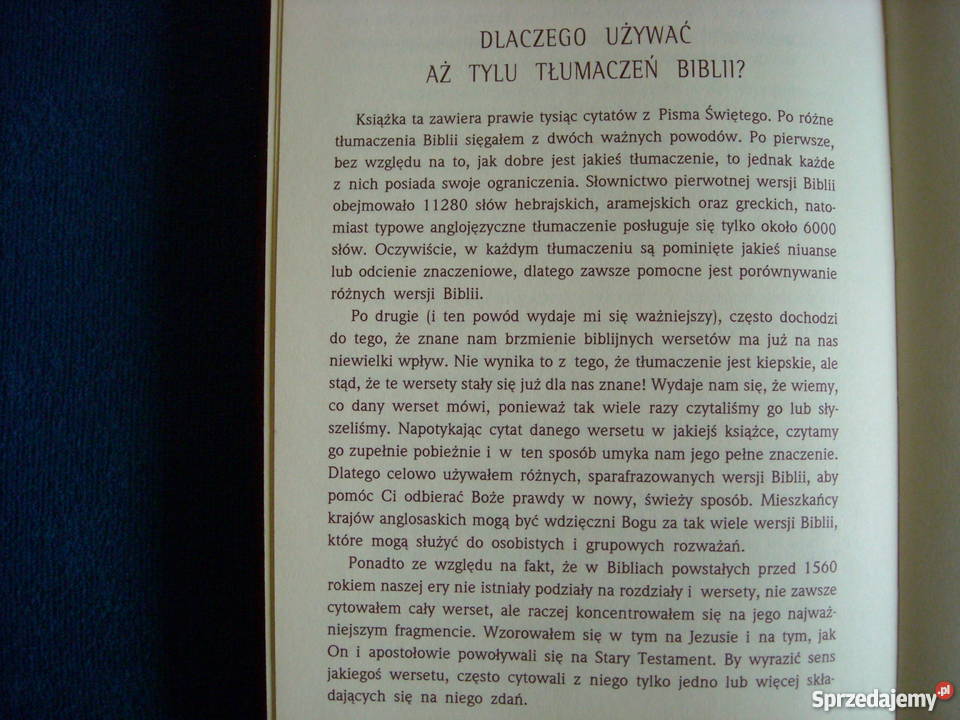 Życie świadome celu Rick Warren Rok wydania 2009 Ząbki
