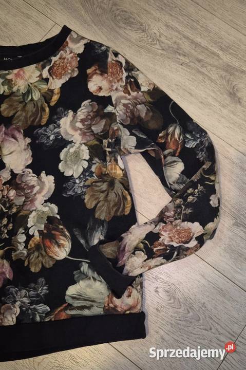 Bluza damska kwiaty floral Monki 36S Odzież sportowa łódzkie Łódź