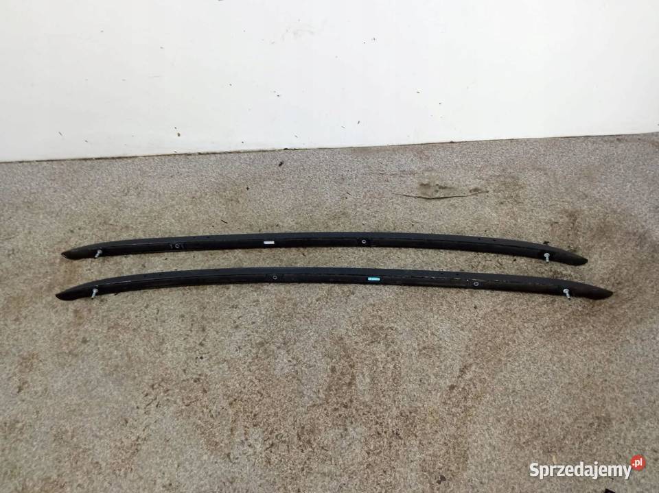 RELINGI KOMPLET CZARNE Seat Ibiza IV 2008 Części samochodowe