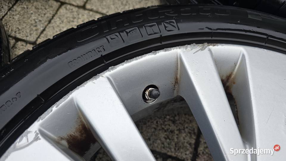 4 felgi aluminiowe ALU r17 7jx17 et60 5x1143 dolnośląskie