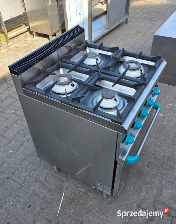 Kuchnia Gaz 4 Palnikowa Z Piekarnikiem MBM 242kW Nowe Skalmierzyce