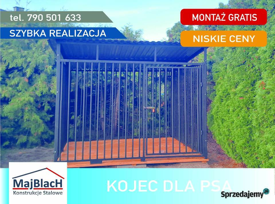 Kojec Psa Montaż  Tanie Ładne Kojce Cała Polska Sanok