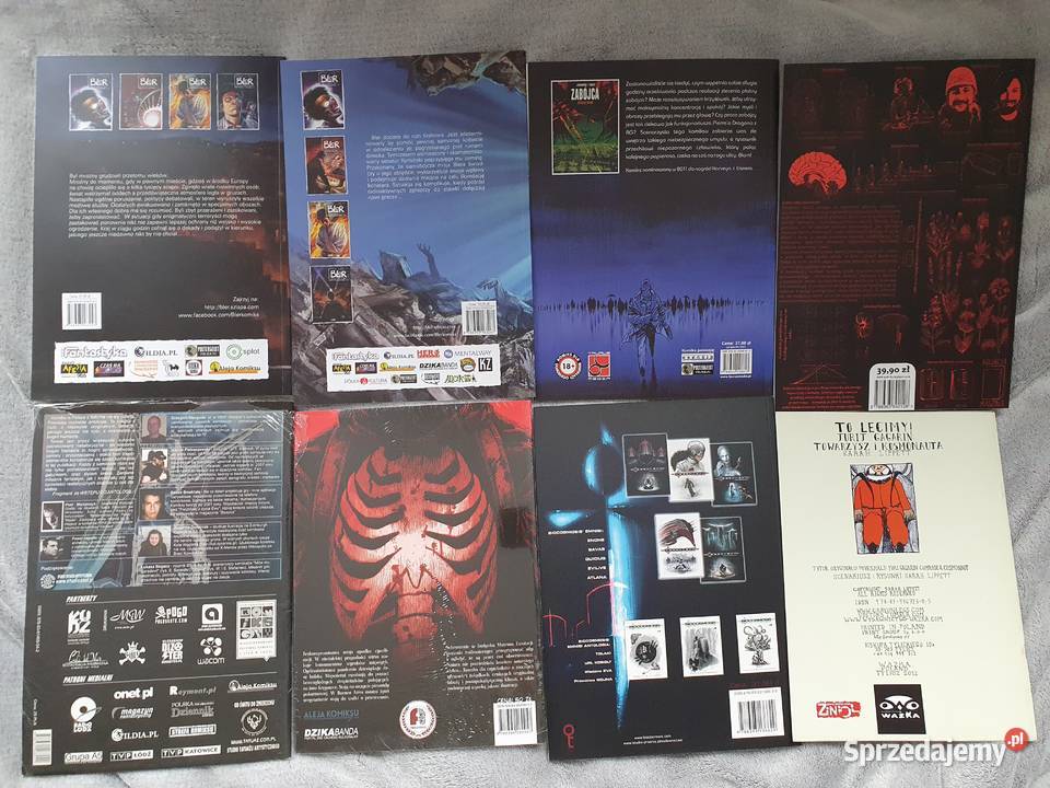 Zestaw 24 komiksów polskie wydania Gdynia