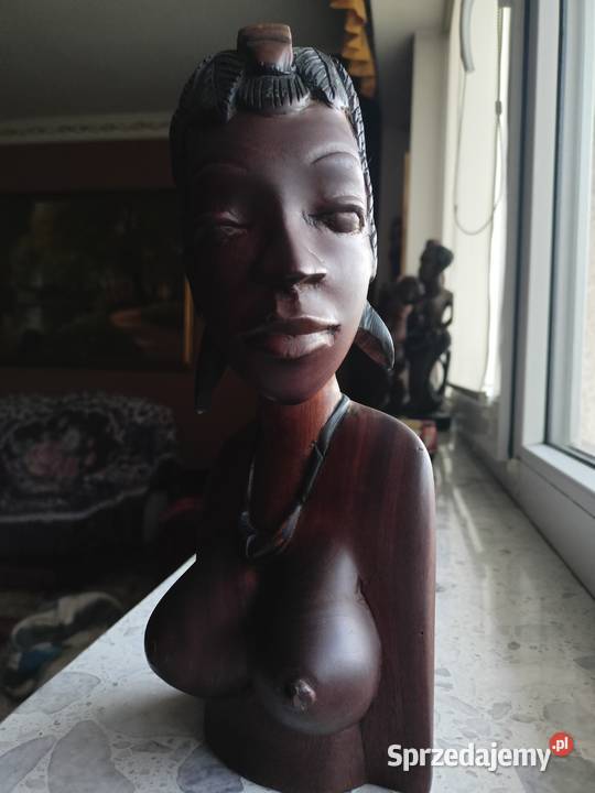 Rzeźba kobieta Afryka murzynka Rzeszów