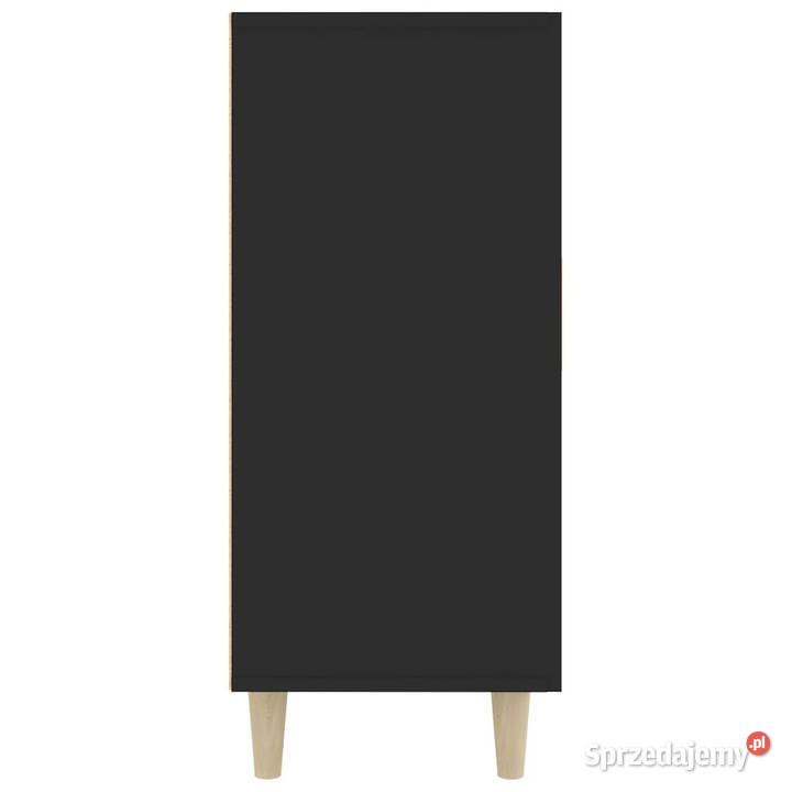 Szafka czarna 90x34x80 materiał drewnopochodny Warszawa