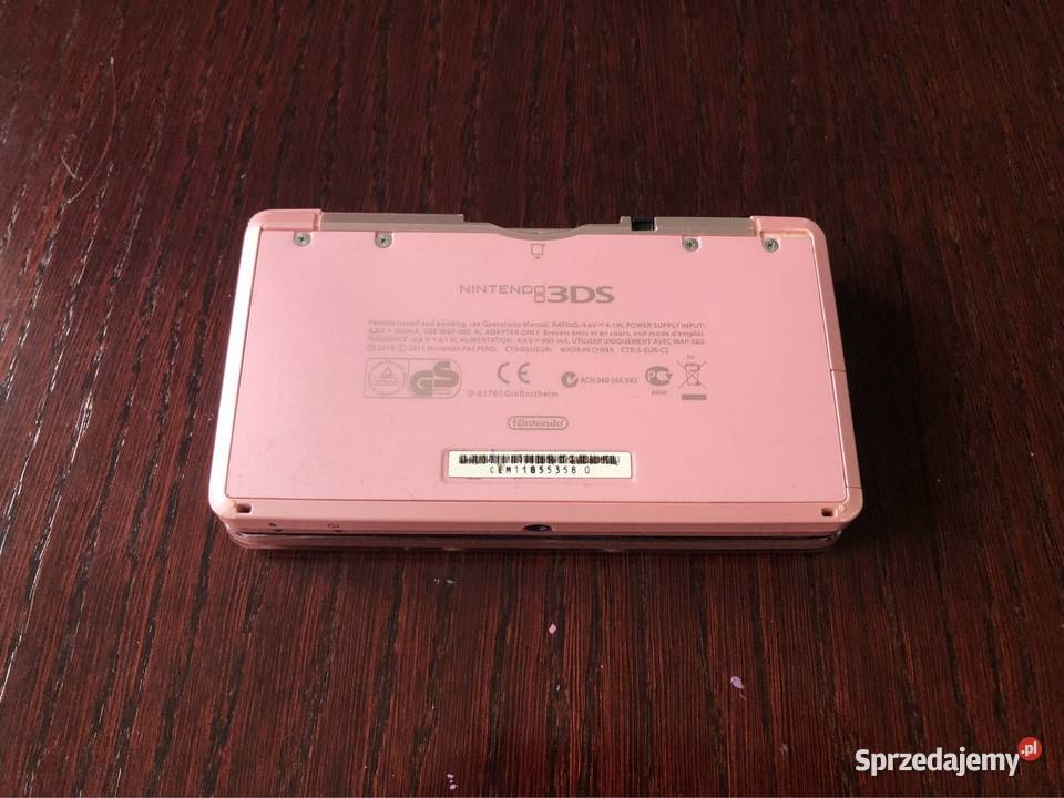 Konsola Nintendo 3DS Pearl Pink akcesoria Kultura i Rozrywka lubelskie Turobin