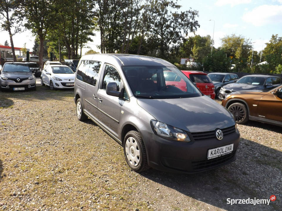 Volkswagen Caddy Volkswagen Caddy 7 MIEJSC Rok produkcji 2015 Motoryzacja pomorskie sprzedam