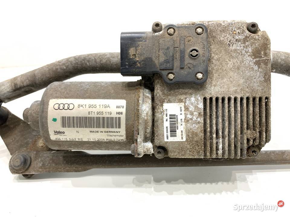 MECHANIZM WYCIERACZEK PRZÓD AUDI A4 B8 Mechanizmy wycieraczek
