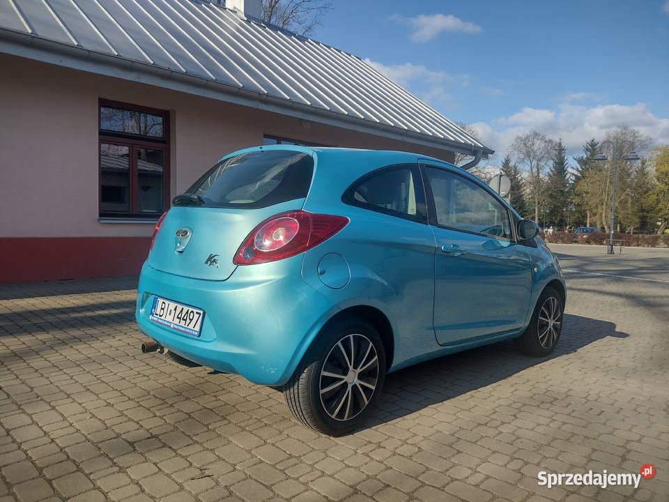 Ford KA 12 benzyna Polski Salon 108 przebiegu radio Międzyrzec Podlaski