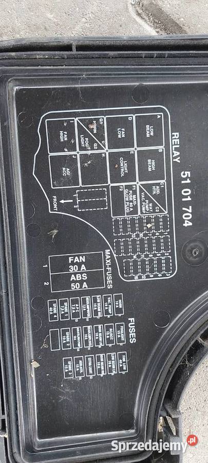 Pokrywa osłona bezpieczników 5101704 Saab 93 Części Szczecin