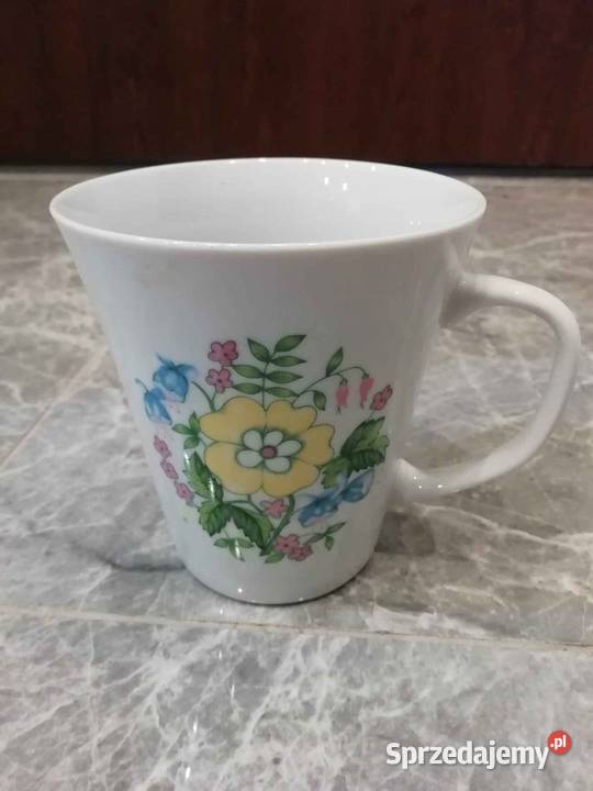 Porcelana Wocławek komplet 6 kubków