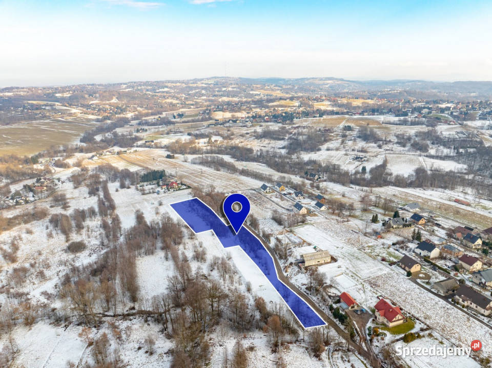 Działka budowlana Podstolice 1432m2 PUM małopolskie