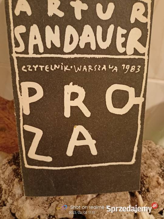 Sandauer Proza książka unikat księgarnia Praga literatura piękna - proza polska mazowieckie Warszawa