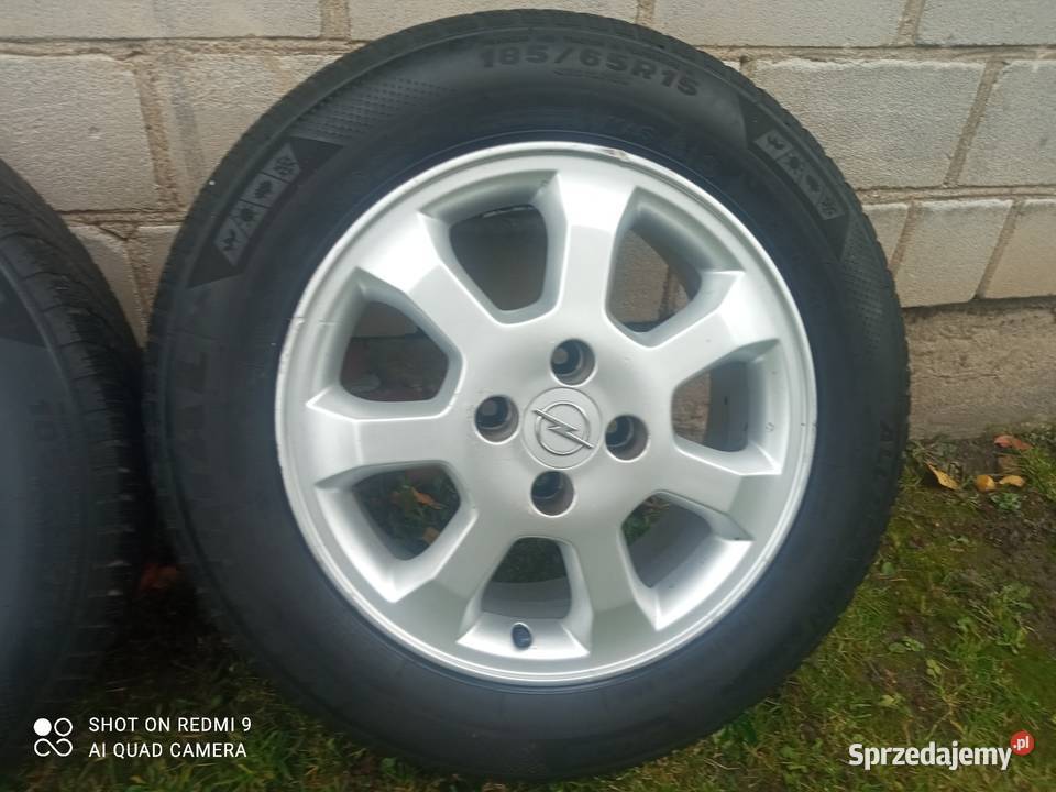 Koła Alu Z Oponami Całorocznymi 4x100 Opel itp