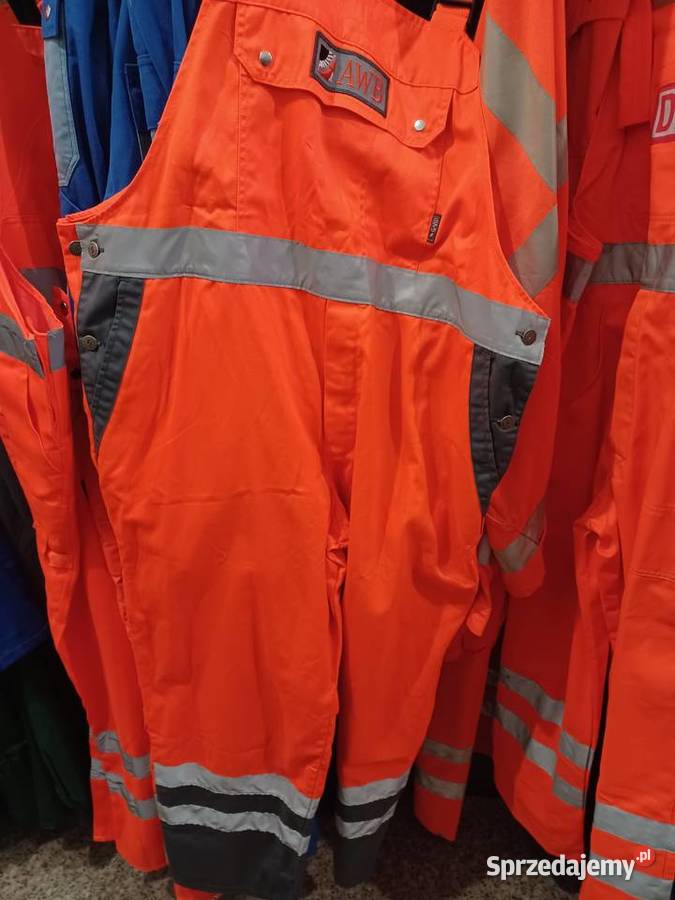 Ogrodniczki robocze odblaskowe 62 Moda i Styl Wrocław